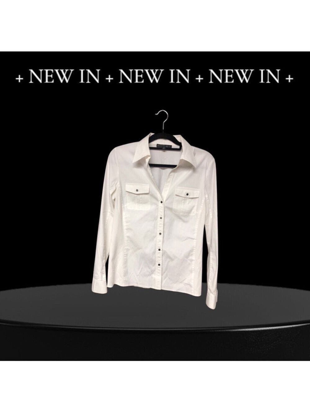 Lafayette 148 New York White Blouse